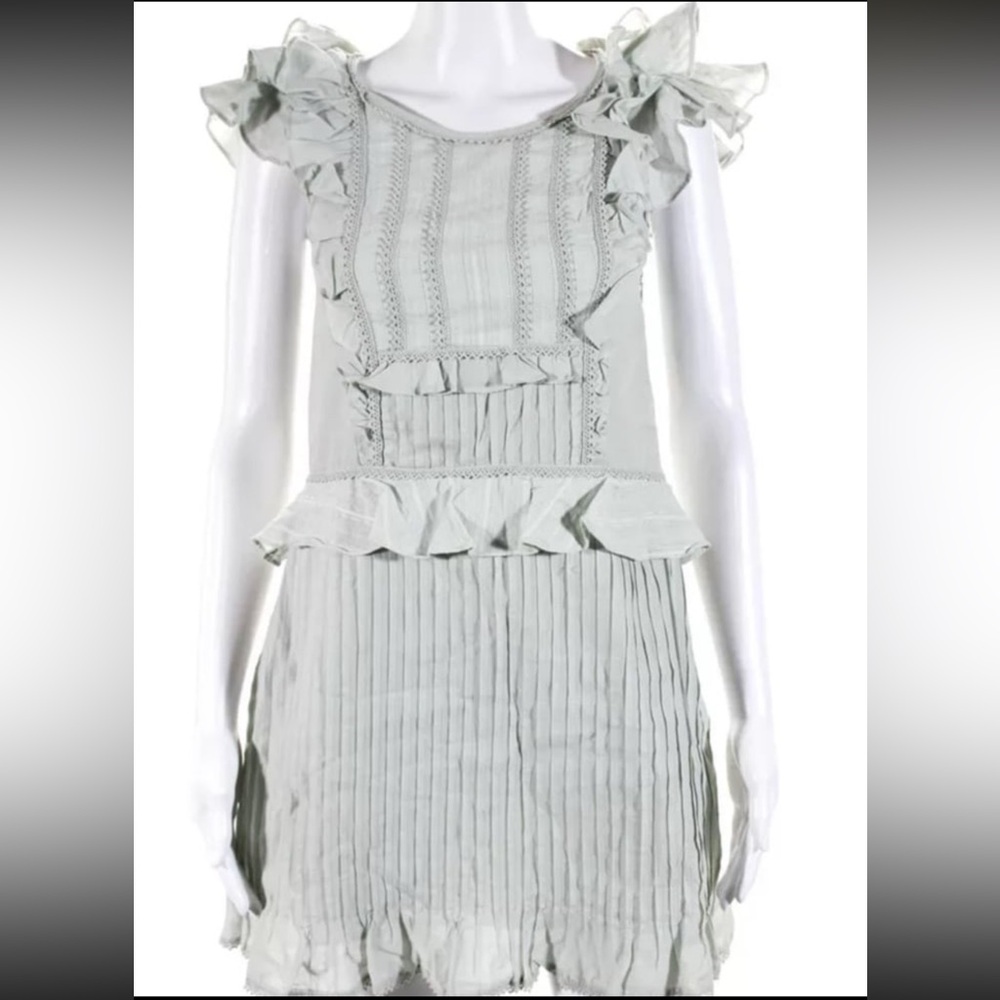 For Love and Lemons starry eyed ruffle mini dress - Picture 2 of 10